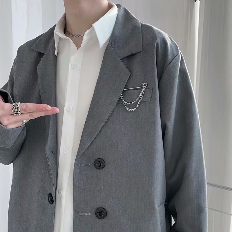 Áo khoác vest nam phong cách thời trang công sở giản dị cao cấp cỡ M-2XL