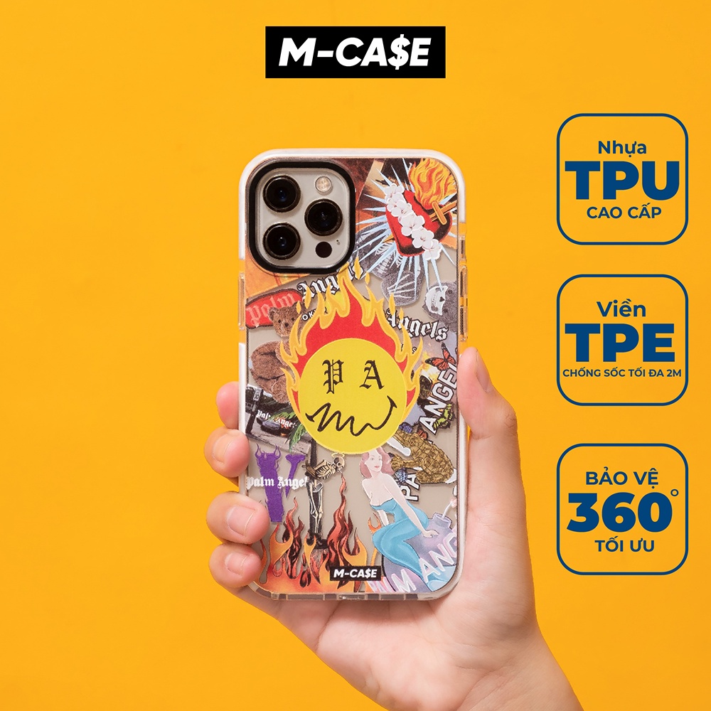 Ốp lưng iphone chống sốc Palm Angels 7 plus/8 plus/X/Xs/XR/Xs max/11/11 pro max/12/12 pro max phụ kiện điện thoại MCASE