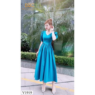 Váy xanh xòe - hàng thiết kế dolce viva collection