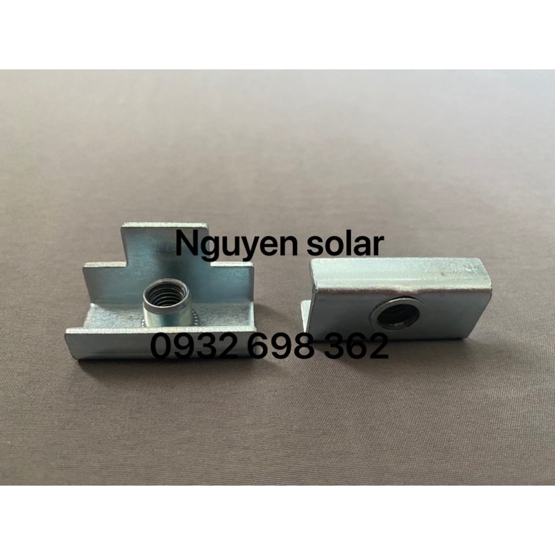 Móc kẹp xà gồ, sắt hộp, sắt C - solar panel - Phụ kiện Pin NLMT