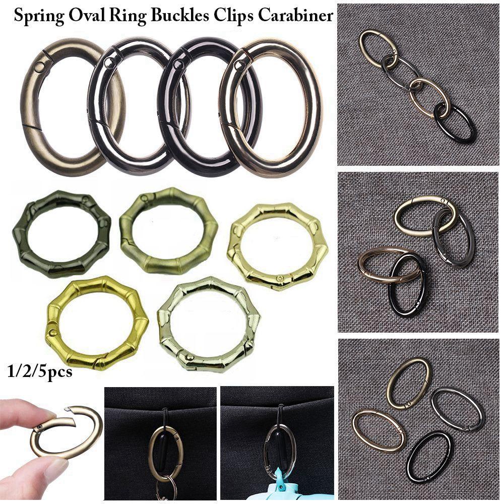 1 / 2 / 5 Kẹp Túi Xách Hình Oval Chất Lượng Cao Tiện Dụng Mang Theo Du Lịch Cắm Trại