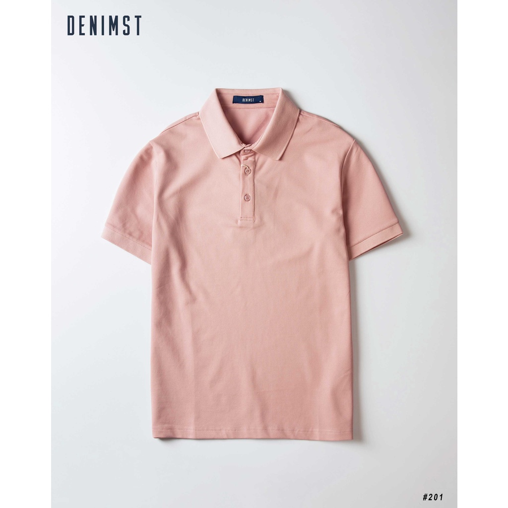 Áo Polo Nam DENIMST 201 Chất Cotton Cá Sấu Co Dãn, Mềm Mại, Thoáng Mát, Dáng Suông