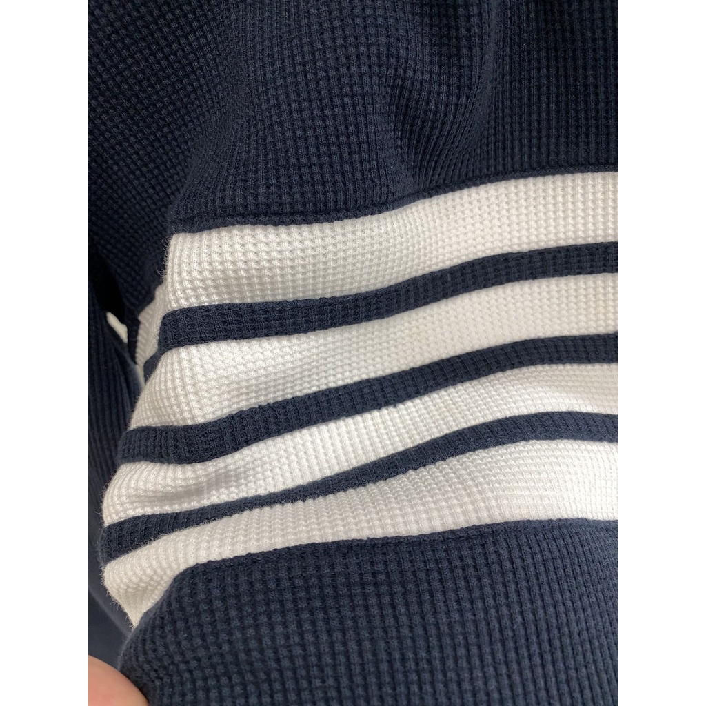 ⚡️[Hight Quality] - Quần Thom Brown Impoeted Cowhide The Pebble Grain Leather (Navy). Quần jogger TB