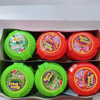 Vỉ 12 hộp KẹoGum cuộn hubba bubba thái lan
