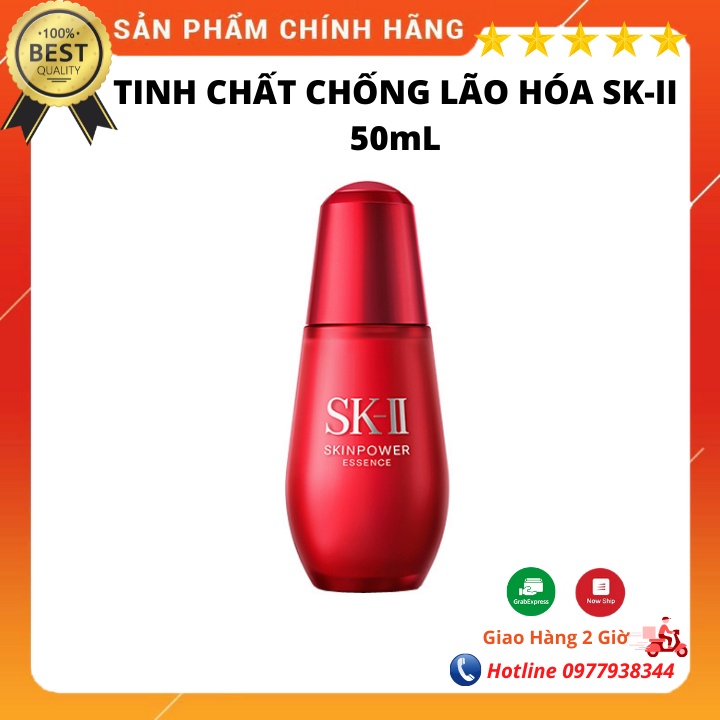 Tinh chất serum nâng cơ, chống lão hóa mẫu mới SKII/ SK2/ SK-II Skinpower essence 50ml, hàng chuẩn chính hãng Nhật bản