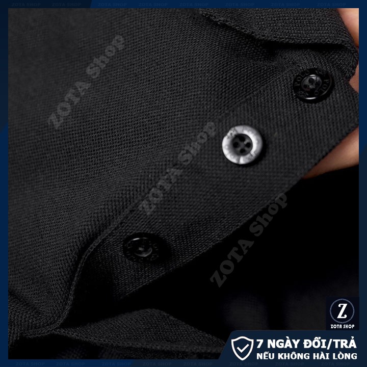 Áo thun nam cổ trụ cao cấp, áo polo nam cotton cá sấu 4 chiều KSPL115 | BigBuy360 - bigbuy360.vn