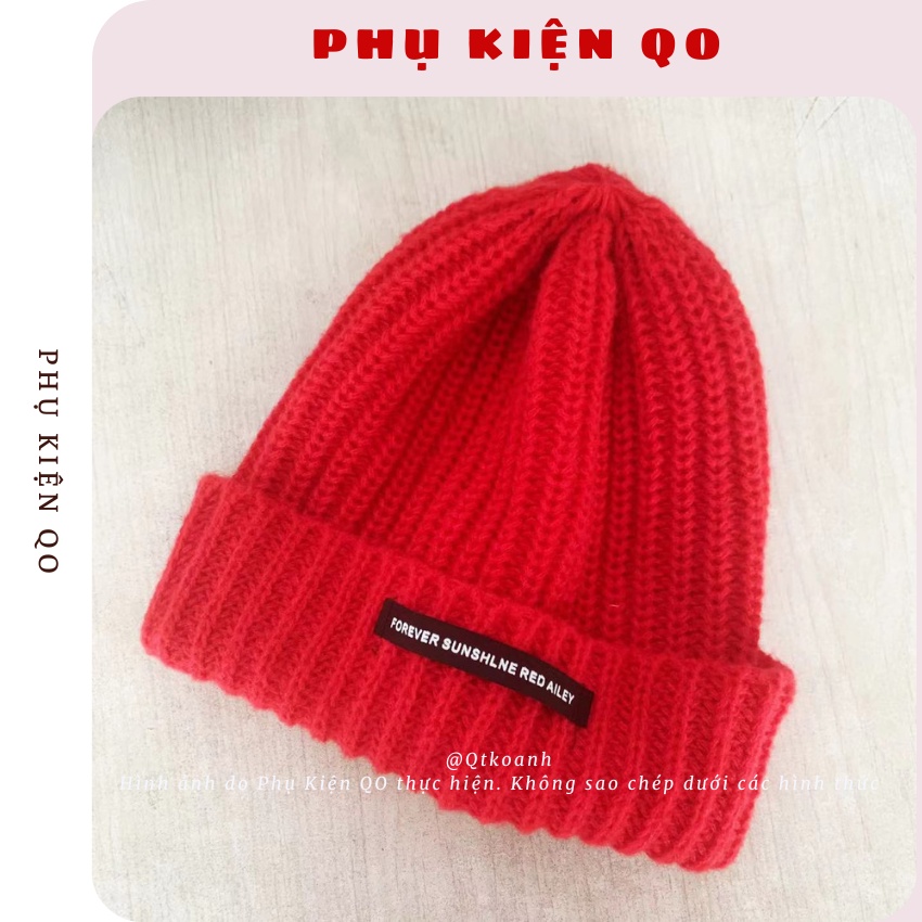 Mũ len dệt kim cao cấp ML09