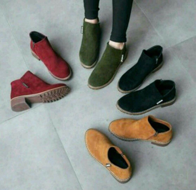 Bốt cổ thấp (ảnh thật) | BigBuy360 - bigbuy360.vn