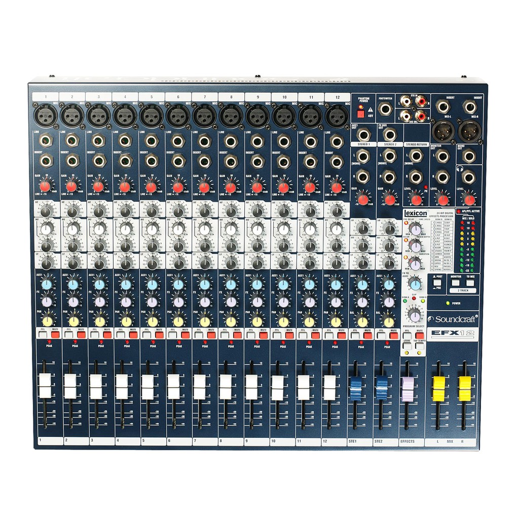 Mixer Soundcraft EFX12