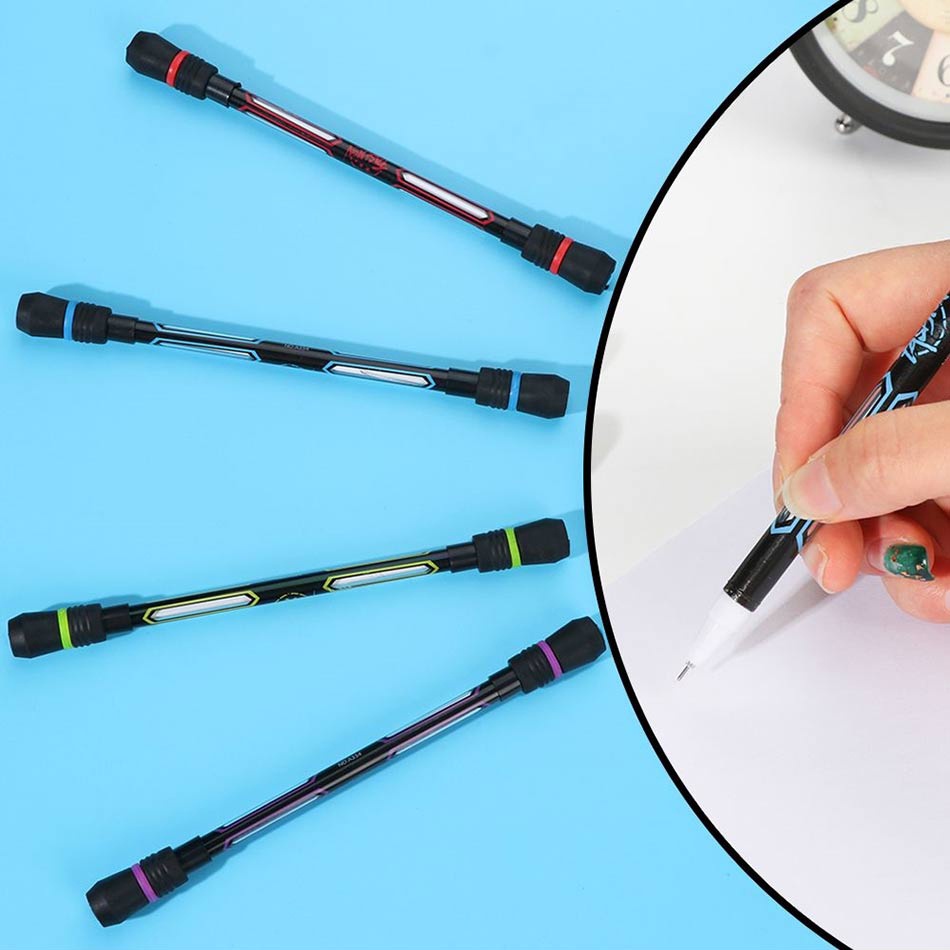 Bút Quay Nghệ Màu Cá Tính Với Sao Bơ Viết Mực Xoay đẹp Dễ Thương Pen Spinning （Mua không được ít hơn 4）