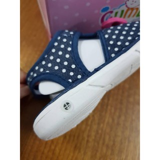 Giày tập đi nơ hồng có kèn