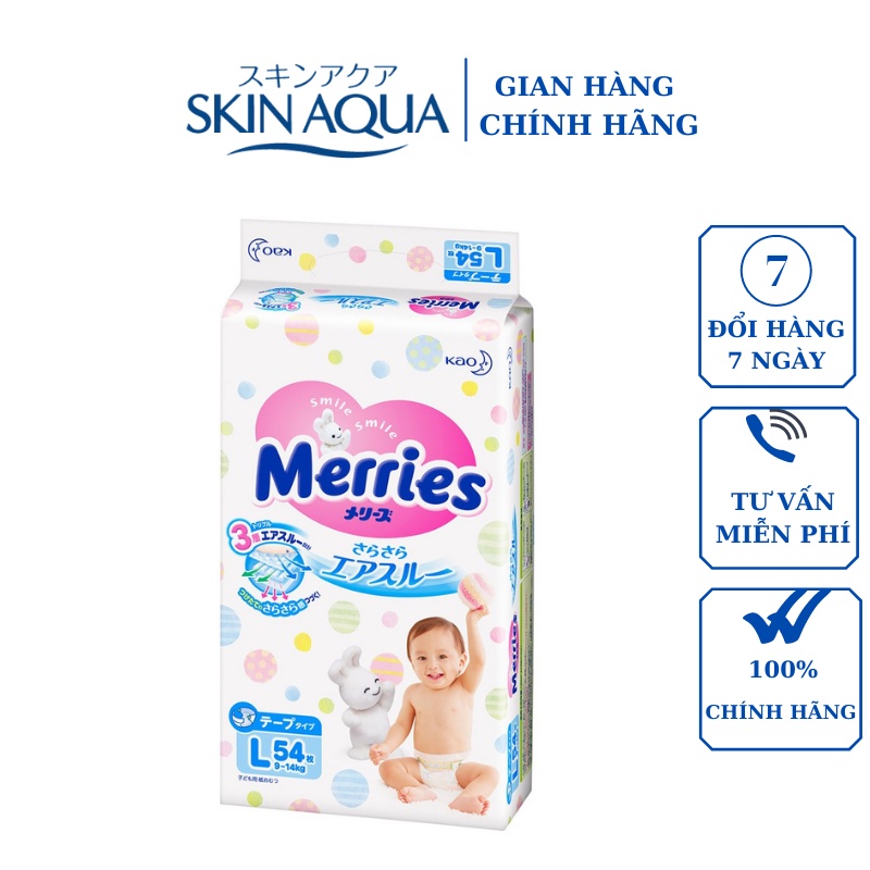 Tã bỉm Merries cộng miếng đủ size NB90+6/S82+6/M58+6/L44+6/L54+4/M64+4/XL38+6/S82/M58hàng Nhật nội địa