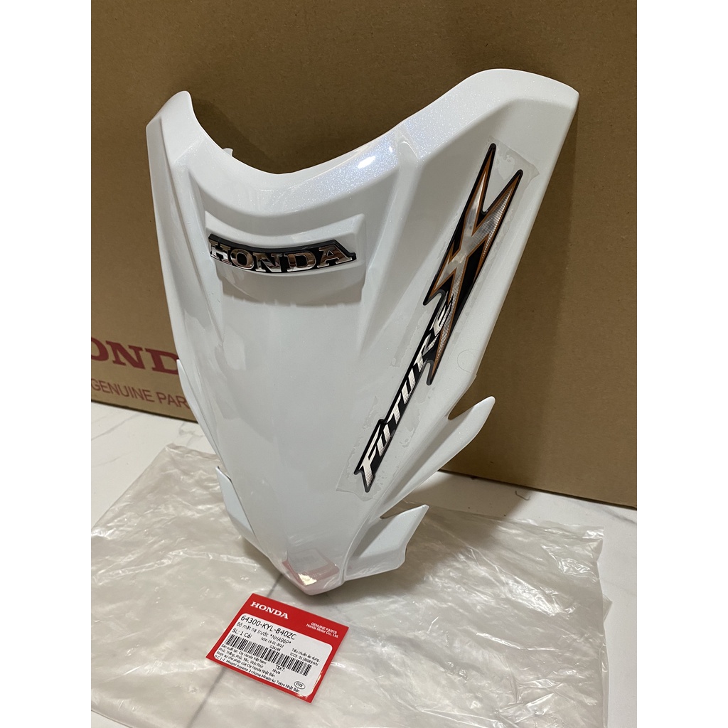 Bộ mặt nạ trước HONDA FUTURE X năm 2010 màu Trắng.