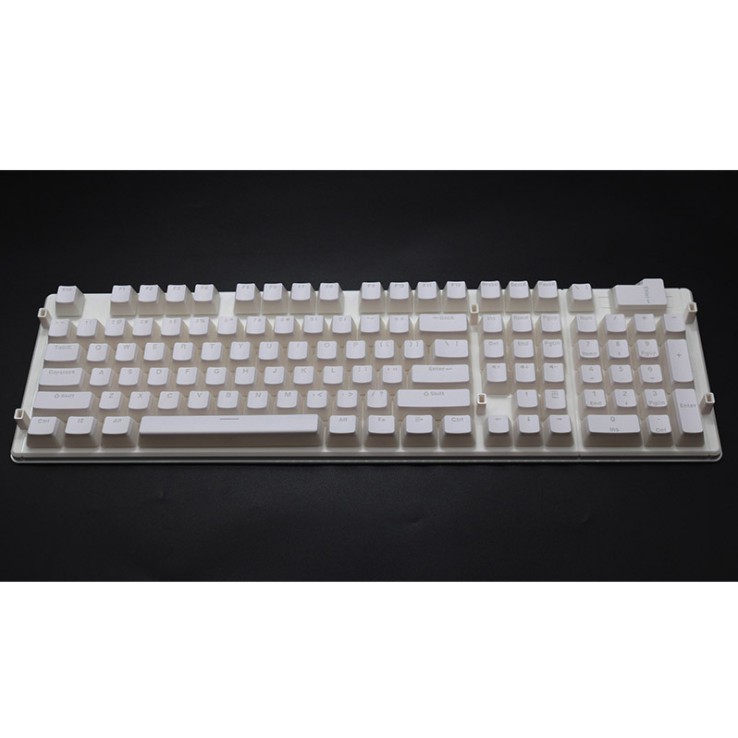 Bộ Nút Phím Keycap Pudding Dùng Cho Bàn Phím Cơ, Nhựa PBT Xuyên Led, Đủ Bộ 108 Phím, Dòng OEM | BigBuy360 - bigbuy360.vn