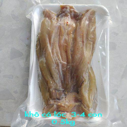 Khô cá lóc loại 1 ( 5-6 CON 1KG )