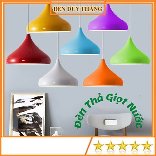 Đèn Thả Trần Giọt Nước, Chao Đèn Thả Giọt Nước Nhiều Màu, ĐÈN DUY THẮNG