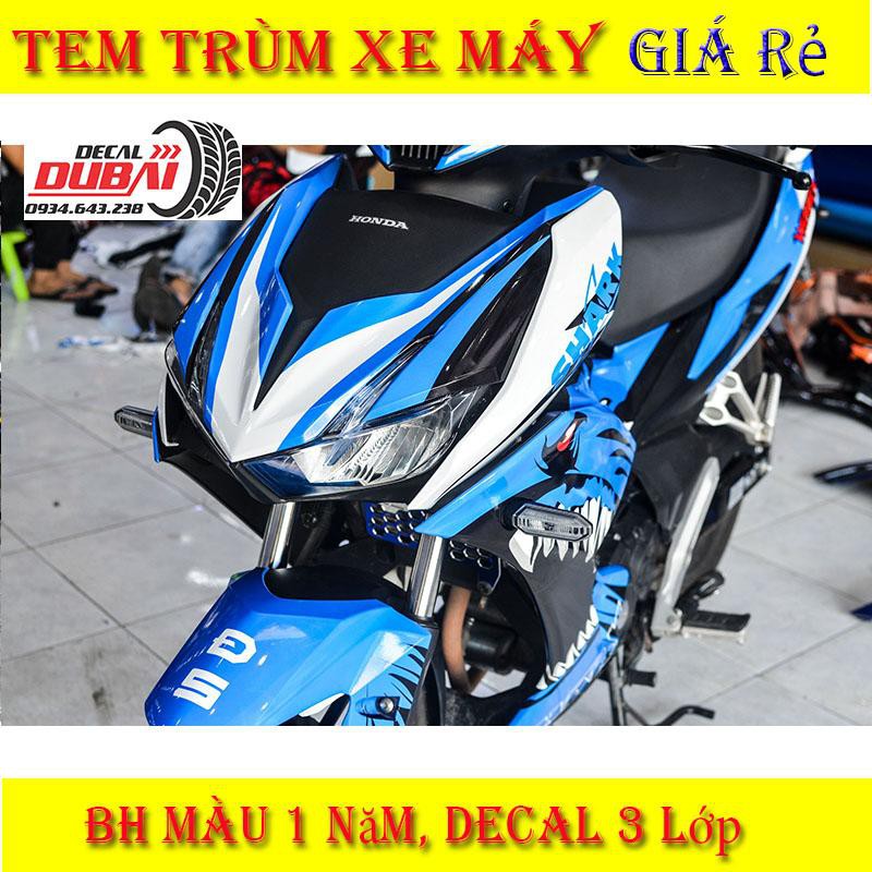 Tem Trùm Winner X Cá Mập Xanh Trắng