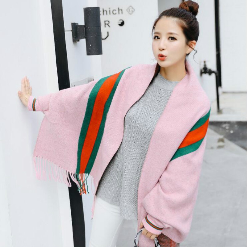 Áo choàng tay dài hai mặt thời trang thanh lịch cho nữ | BigBuy360 - bigbuy360.vn