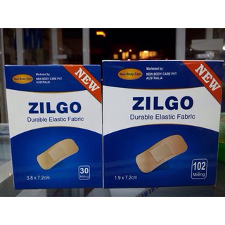 Băng cá nhân chữ thập hộp 100 cái ZIGO