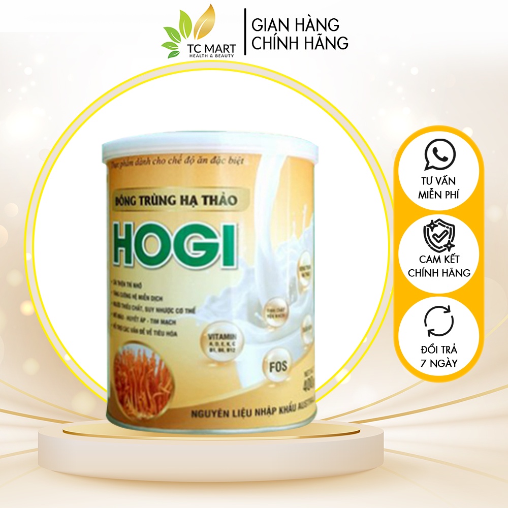 Sữa đông trùng hạ thảo Hogi bồi bổ cơ thể,tăng cường miễn dịch và trí nhớ - KC027