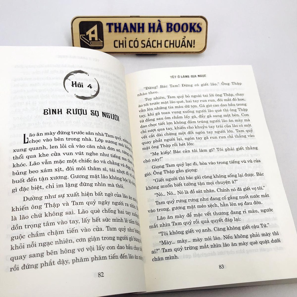 Sách Tết Ở Làng Địa Ngục Tác giả Thảo Trang (Bìa mềm) Thanh Hà Books