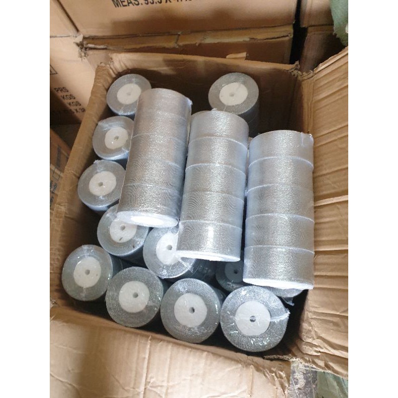 Ruy băng 4cm nhũ kim tuyến