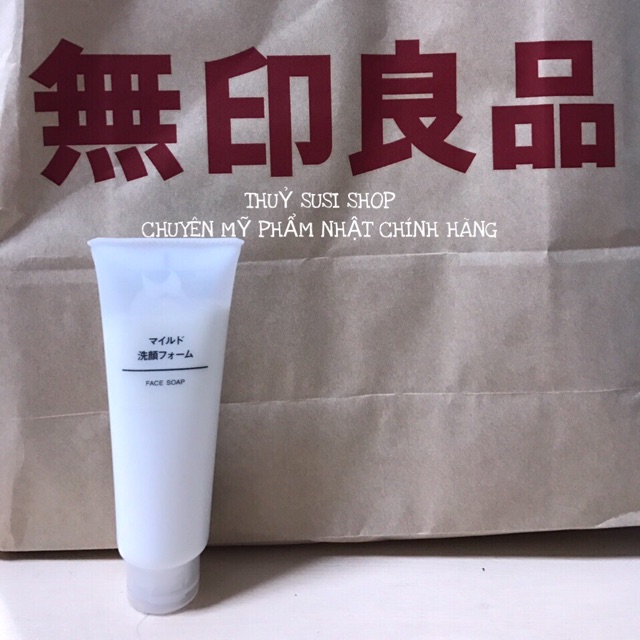 ( Có bill) Sữa rửa mặt MUJI NHẬT BẢN