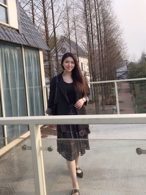 Set áo khoác vest áo blazer nữ MA15 và chân váy xoè xếp tầng kẻ caro có bán rời | BigBuy360 - bigbuy360.vn