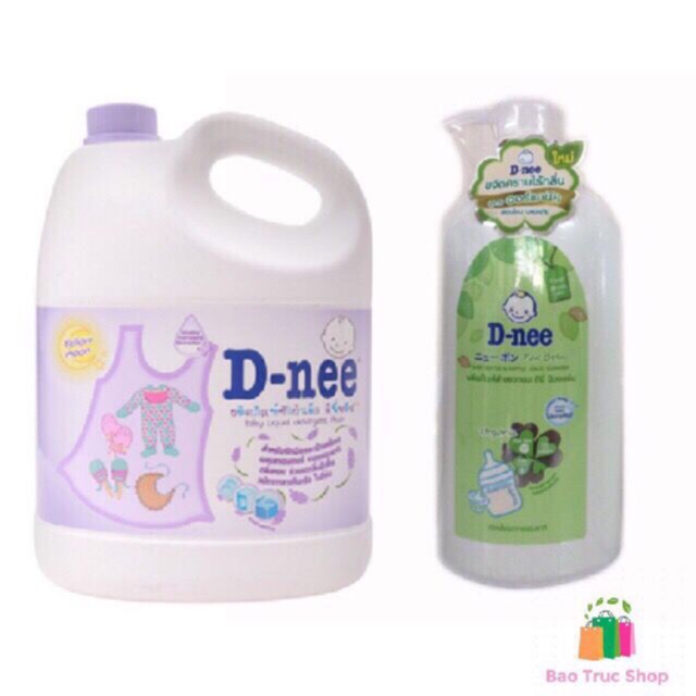 Combo Nước giặt DNEE và 1 Chai nước rửa bình DNEE ORGANIC - Hàng chính hãng