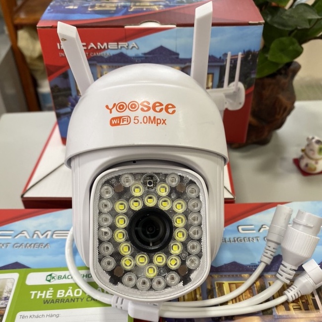 Camera ngoài trời,chống nước Yoosee Full HD 1080P TIẾNG VIỆT- Đàm thoại 2 chiều nét cả ngày và đêm - Bảo hành:12 Tháng