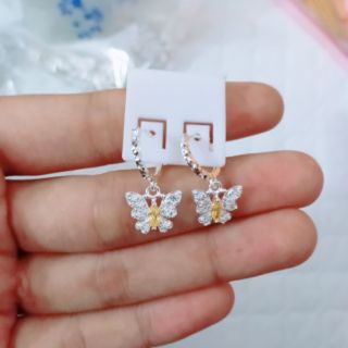 Hoa tai bạc trẻ em