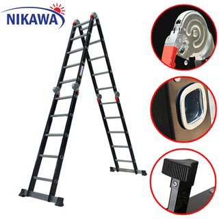 Thang nhôm gấp 4 đoạn Nikawa NKG 45