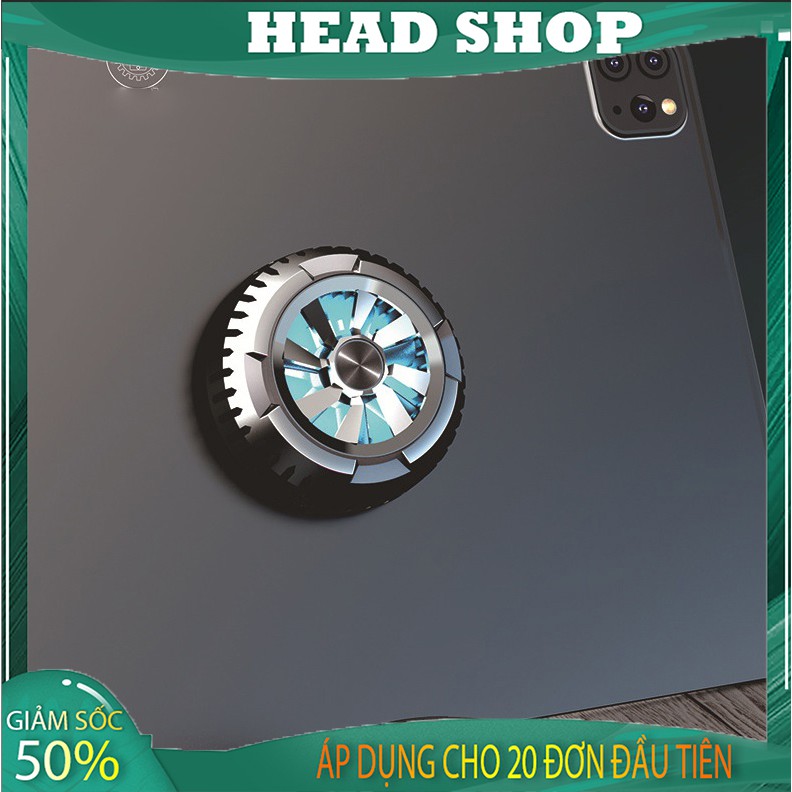 Quạt tản nhiệt gaming nam châm cho điện thoại máy tính bảng X6 tản nhiệt sò lạnh siêu mát HEAD SHOP