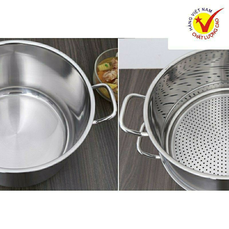 Ngăn xửng hấp inox ,ngăn xửng hấp,đồ xôi,hấp rau ,củ ,quả size 24,26