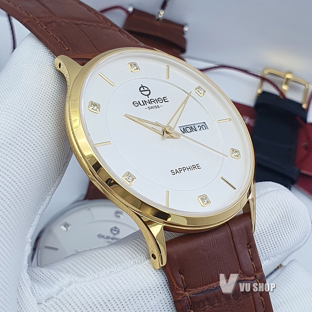 Đồng hồ đôi SUNRISE 1109PB Chính hãng