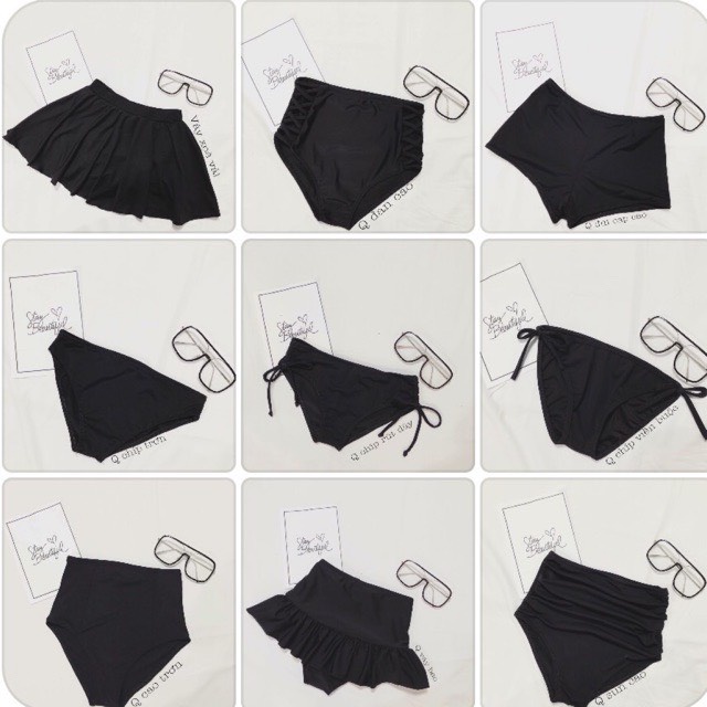 Quần Bơi Bikini, Váy Bơi Nữ Lẻ Nhiều Kiểu Giá Rẻ  - TQ068