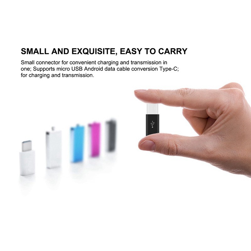 VN COOLMALL 5PCS Type-C Adapter Android to type-c Synchronous  for Android | BigBuy360 - bigbuy360.vn