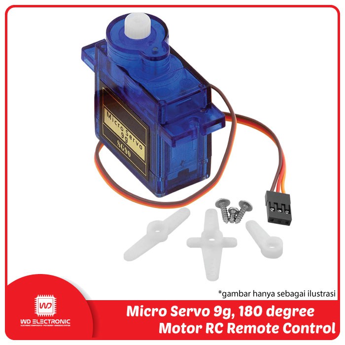 Động Cơ Servo Micro 9g Sg90 Sg90 360 Chất Lượng Cao