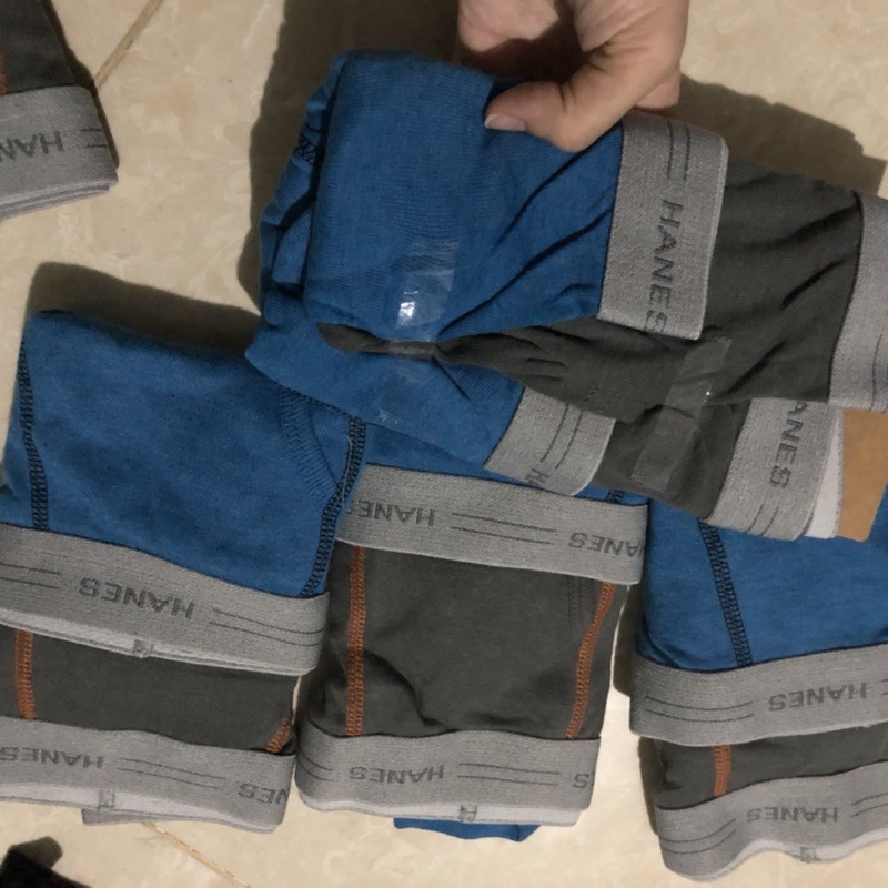 Combo 5 quần boxer bé trai Hanes xuất khẩu
