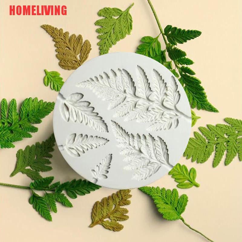 Khuôn silicone Tạo Hình Lá Cây Trang Trí Bánh