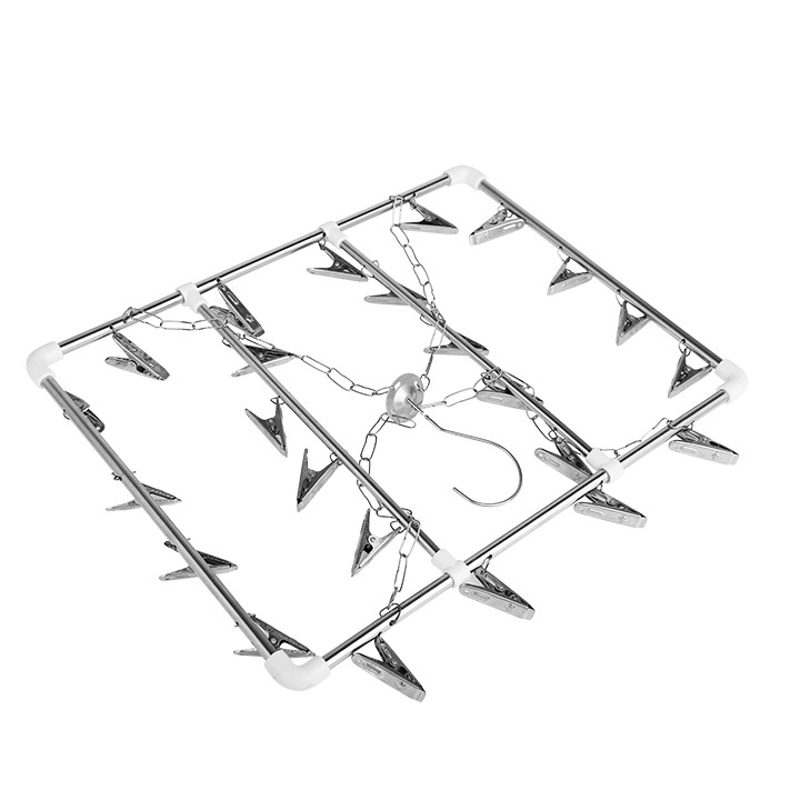 Móc treo inox loại 24 kẹp Prota