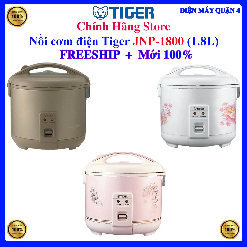 Nồi cơm điện 1.8L Tiger JNP-1800, Hàng chính hãng