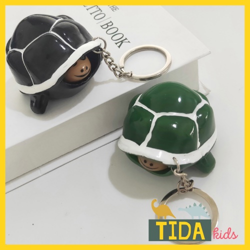 Móc Khóa Rùa Rụt Cổ ⚡ HOT TREND ⚡ Đồ Chơi Thò Thụt Đầu Rùa Xả Stress, Giảm Căng Thẳng, Đồ Chơi Giải Trí TIDA KIDS SHOP