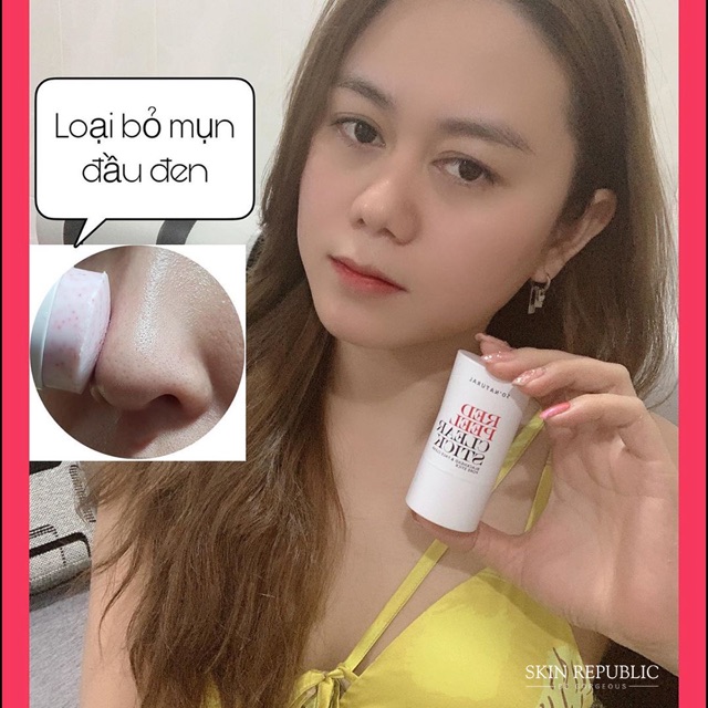 Sáp Trị Mụn Đầu Đen Red Peel Clear Stick Pore Blackhead & Face So'Natural Hàn Quốc l Chính Hãng Hàn Quốc