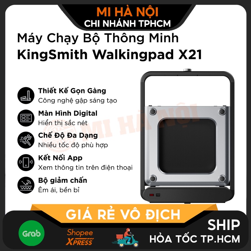Máy chạy bộ Xiaomi Kingsmith R1f Pro / R1S / Kingsmith R2/Kingsmith X21 / Kingsmith K15 - Phiên bản quốc tế, kết nối app