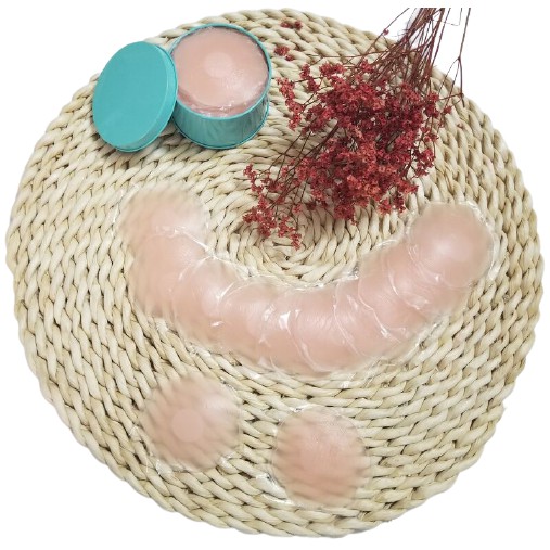 [Tuyết lê đều đặn] Hộp 5 cặp dán ti dán nhũ hoa silicone siêu dính