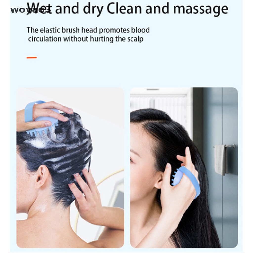 Lược Mát Xa Da Đầu Khi Tắm