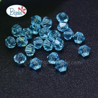 Pha lê Tiệp 4mm màu xanh aqua