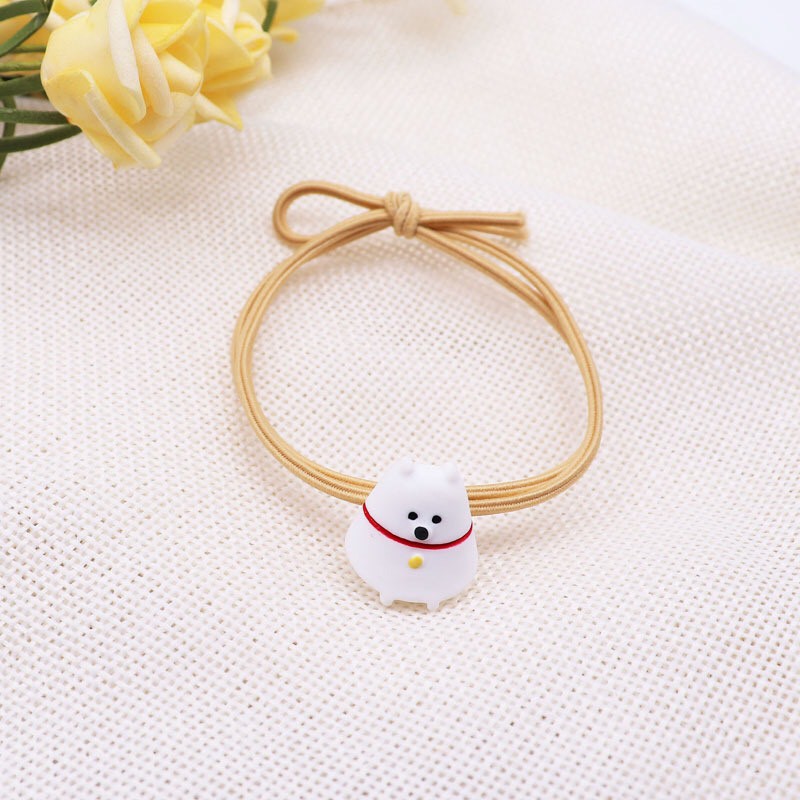 DÂY THUN T234 BUỘC TÓC ĐÍNH NHÂN VẬT HOẠT HÌNH NHIỀU MÀU CỰC ĐẸP