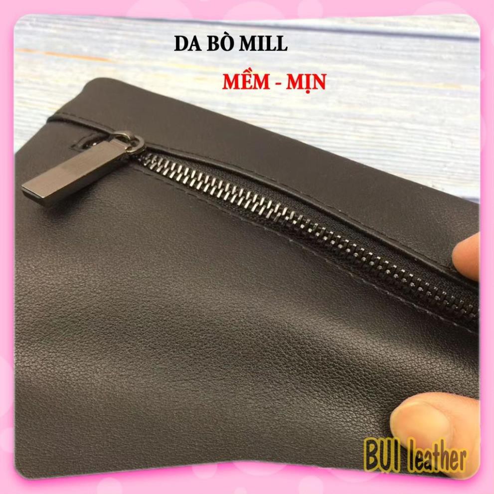 FREESHIP-  COMBO: 1 Clutch cầm tay nam M108 và 1 Ví mini sa sáp ngựa điên V125- TIẾT KIỆM 36% CHI PHÍ